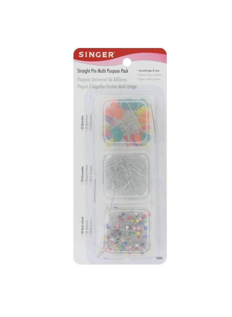 Singer Straight Pins Assorted 285pc - Image 2