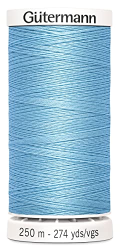 Gutermann 24222 Sew-All Thread 274yd, Powder Blue - Image 5