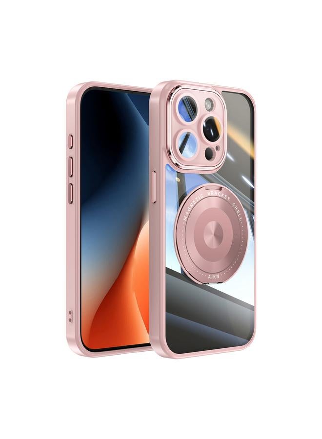 اس-توب جراب لهاتف iPhone 13 Pro مع حامل 360 Magsafe من الأكريليك الهجين المصنوع من مادة TPU - Image 1