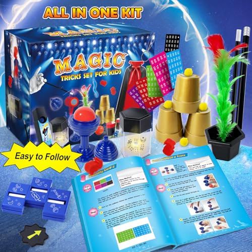 PATIFEED Magic Kit, Magic Set with Magician Costume for Kids Age 6-8, Magic Tricks for Kids Ages 6 7 8 9 10 11 12 Year Old - Image 5