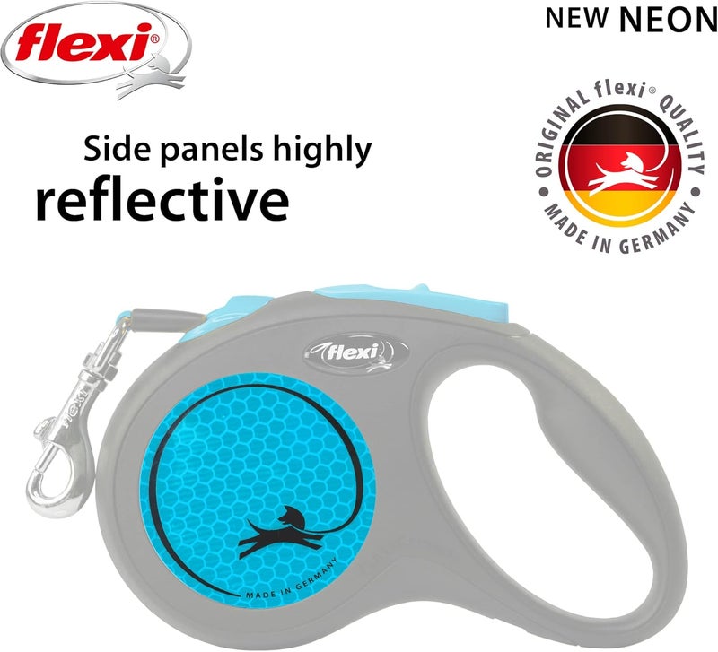 Flexi حزام ليش فليكسى نيو نيون - أزرق صغير - Image 3