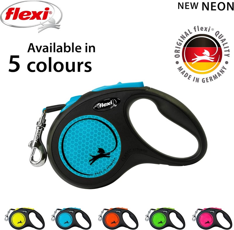 Flexi حزام ليش فليكسى نيو نيون - أزرق صغير - Image 5