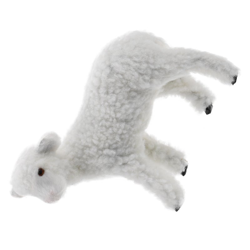 Small Animal Figurine Animal Modeling Decor Plush Sheep Decor Sheep Model Decoration Animal Figure Animal Statue Garden Decor Prop - Image 4