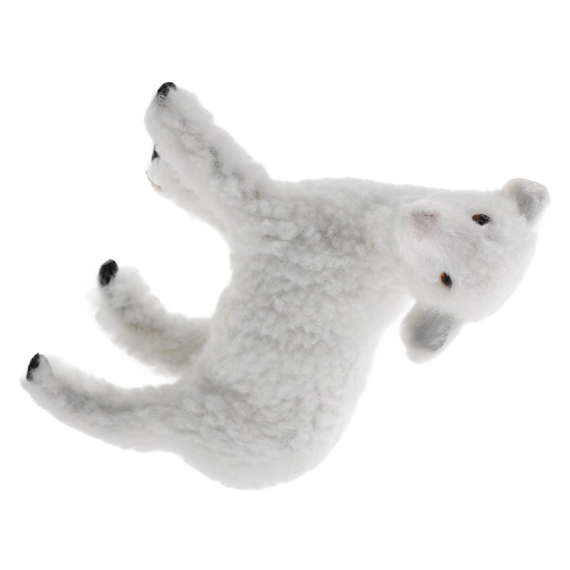 Small Animal Figurine Animal Modeling Decor Plush Sheep Decor Sheep Model Decoration Animal Figure Animal Statue Garden Decor Prop - Image 3