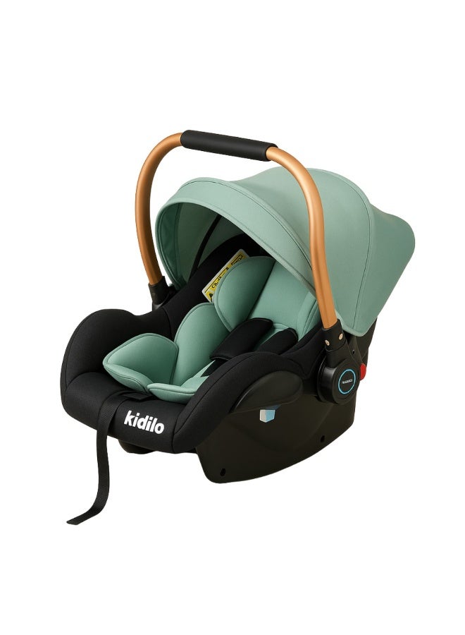Kidilo car seat, first stage, holds from 0 to 13 kilograms with a strong metal arm,