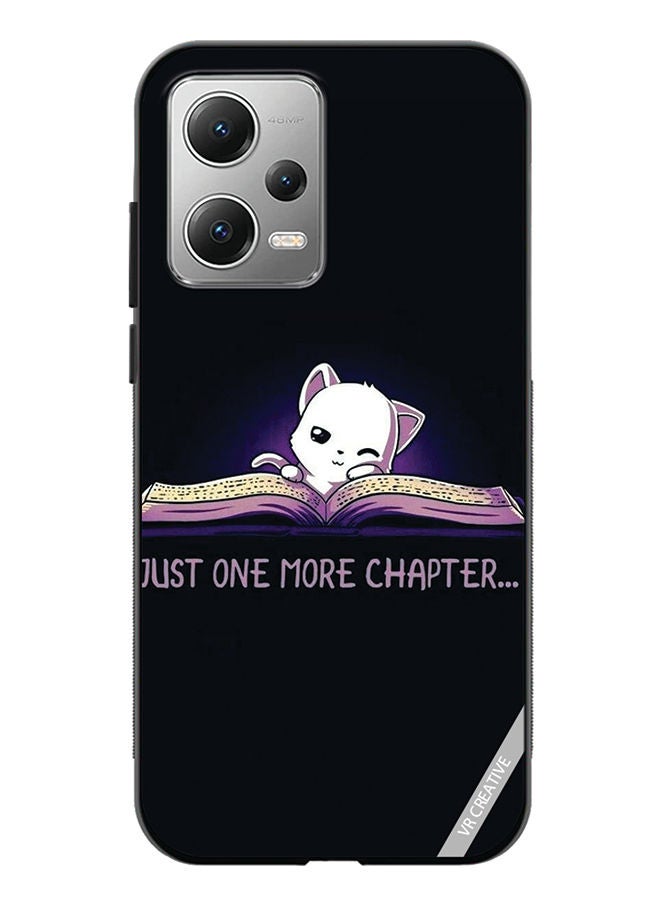 VR CREATIVE Protective Case Cover For Xiaomi Redmi Note 12 Just One Chapter More Design Multicolour - Image 1