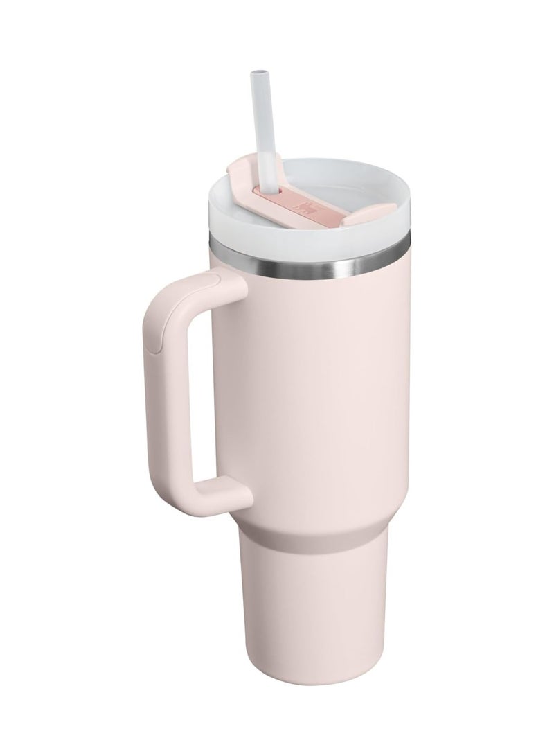 Stanley Quencher H2.0 FlowState Stainless Steel Vacuum Insulated Tumbler with Lid and Straw for Water, Iced Tea or Coffee, Smoothie and More, Rose Quartz 2.0, 40 OZ - Image 3