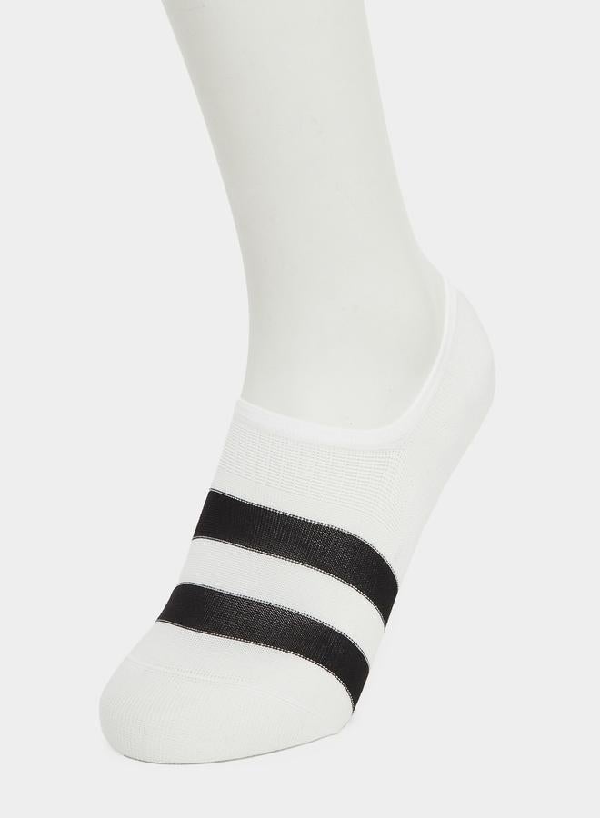 ستايلي جوارب بطانة حذاء مخططة عبوة من - Image 4