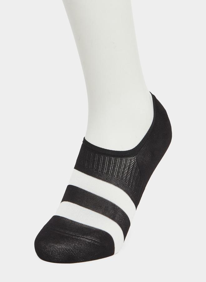 ستايلي جوارب بطانة حذاء مخططة عبوة من - Image 2