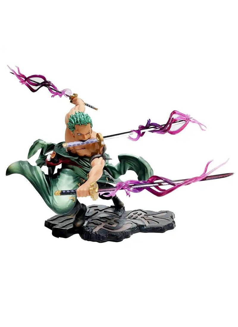 One Piece figure of the character Zoro from the anime One Piece 21cm  - Image 1