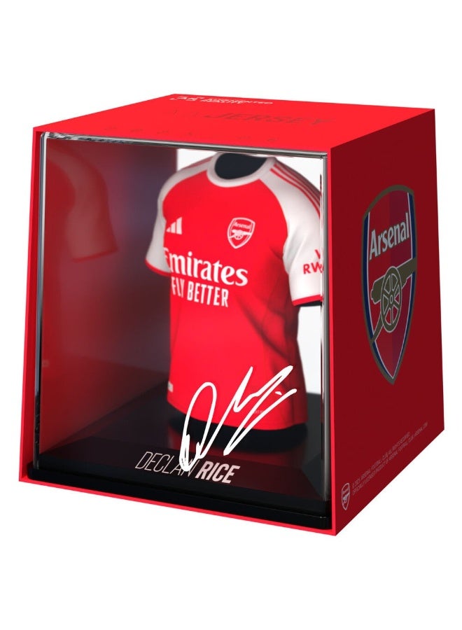 Splink - Rice (Arsenal) - Home 25/26 Jersey Display Case, Official Licensed Collectible - Image 2