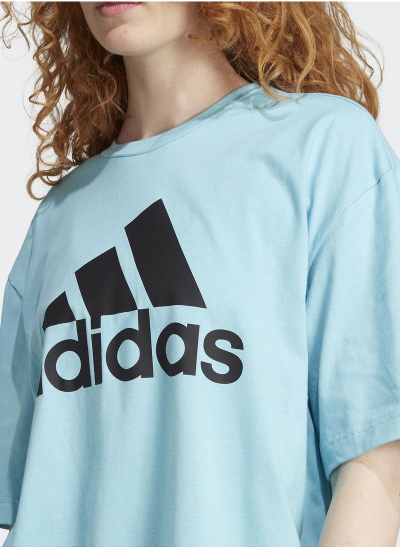 Adidas - Essentials Big Logo Boyfriend T-Shirt - Image 1