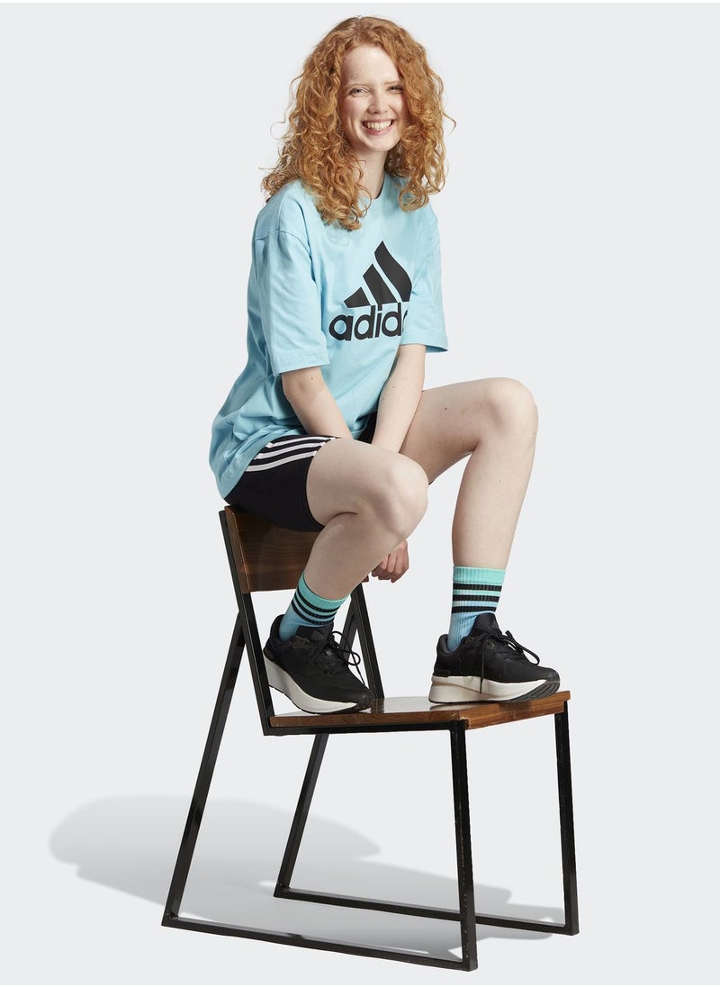 Adidas - Essentials Big Logo Boyfriend T-Shirt - Image 1