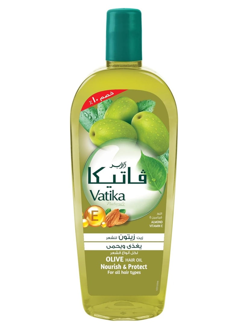 فاتيكا زيت الشعر بزيت الزيتون – تغذية طبيعية وحماية عميقة لشعر صحي ولامع