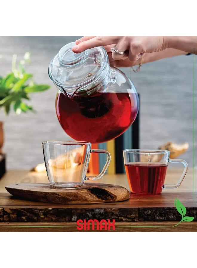 Simax Glassware 1.5L SIMAX Czech Glass-in-Glass Thermal Pitcher - Image 2