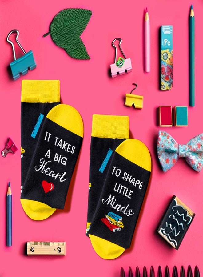 Happy Pop HAPPYPOP Teacher Appreciation Gifts - Teacher Birthday Gifts Back to School Appreciation Week Socks for Women Men - Image 5