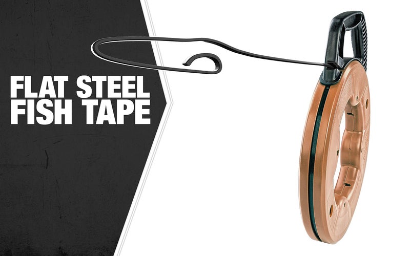 Southwire FTS1/8-25 Flat Steel Fish Tape; 1/8-Inch Wide; 25-Feet - Image 2
