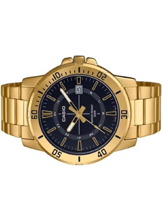 كاسيو Stainless Steel Analog Watch MTP-VD01G-1CVUDF - Image 2