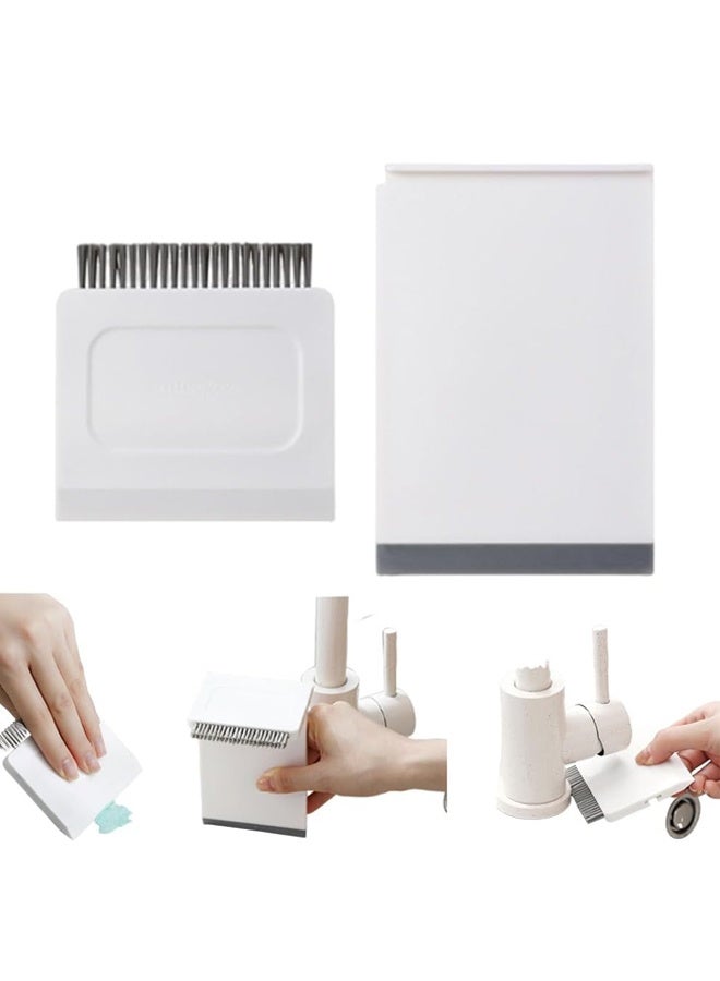 HOMESTAR Kitchen Sink Squeegee and Countertop Brush,3 in 1 Mini Squeegee Sponge Countertop Dirt Cleaning Brush,Multi Purpose Compact Brush Cleans Wet and Dry Spills ﻿ - Image 2