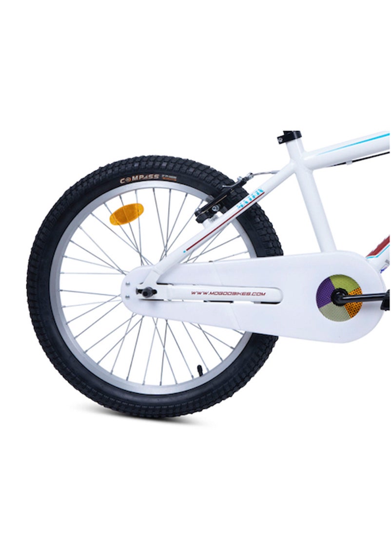 MOGOO - Matrix Alloy Kids Bike White - Image 1