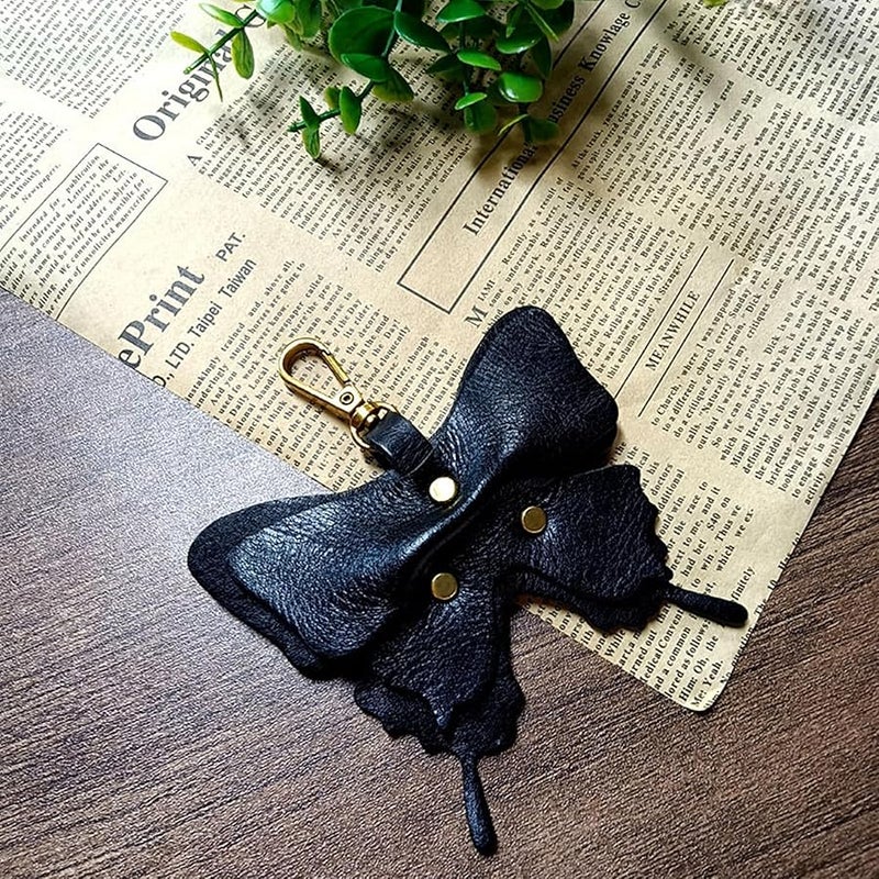 Yzikema Leather erfly Keychain, Boho erfly Women's Decorative Key Fob, Gifts For Nature Lovers And Insect Lovers - Image 5