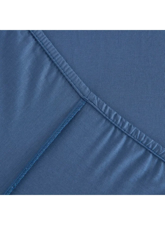 Home Box Essential Cotton Twin Fitted Sheet 120 x 200 x 36 cm