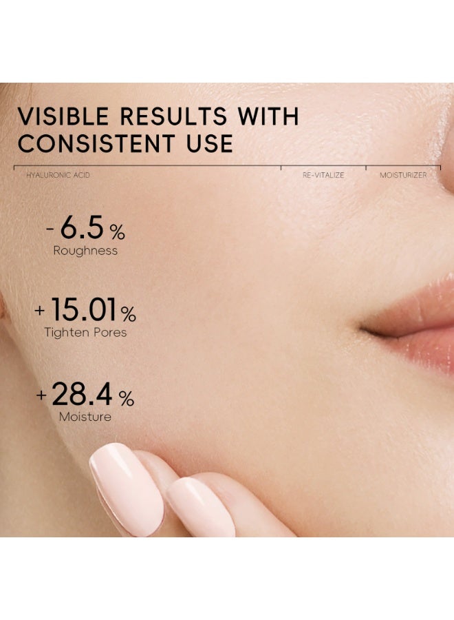 كويوم مرطب حمض الهيالورونيك المجدد للبشرة، 30 جرام، للبشرة العادية والجافة، مرطب، يكشف عن الإشراق، مقوي، يعزز حاجز البشرة، يوحد لون البشرة - Image 3