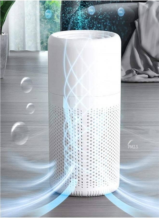 Air purifier removes smoke and odor, household formaldehyde removal, indoor deodorization negative ion purifier
