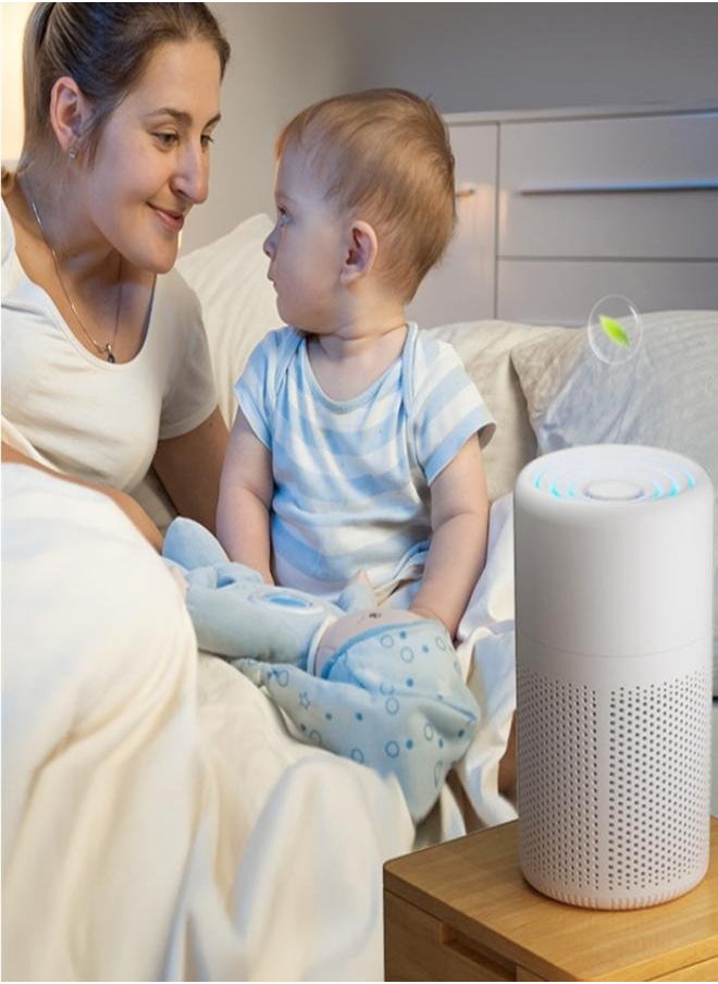 Air purifier removes smoke and odor, household formaldehyde removal, indoor deodorization negative ion purifier
