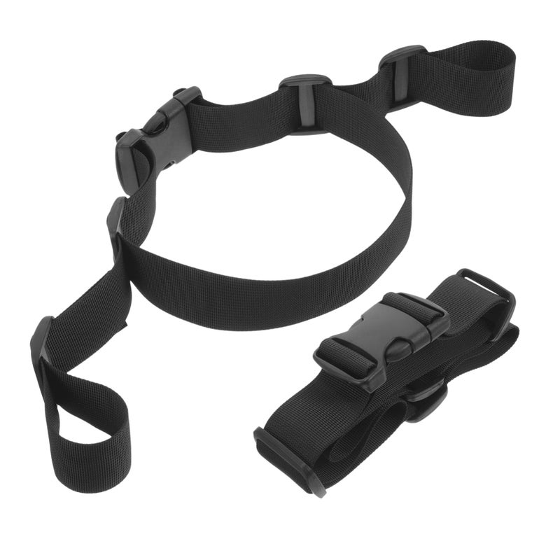 2 قطعة أحزمة كرسي عالي قابلة للتعديل، حزام بديل للكرسي المتحرك والكرسي، آمن ومريح - Image 2