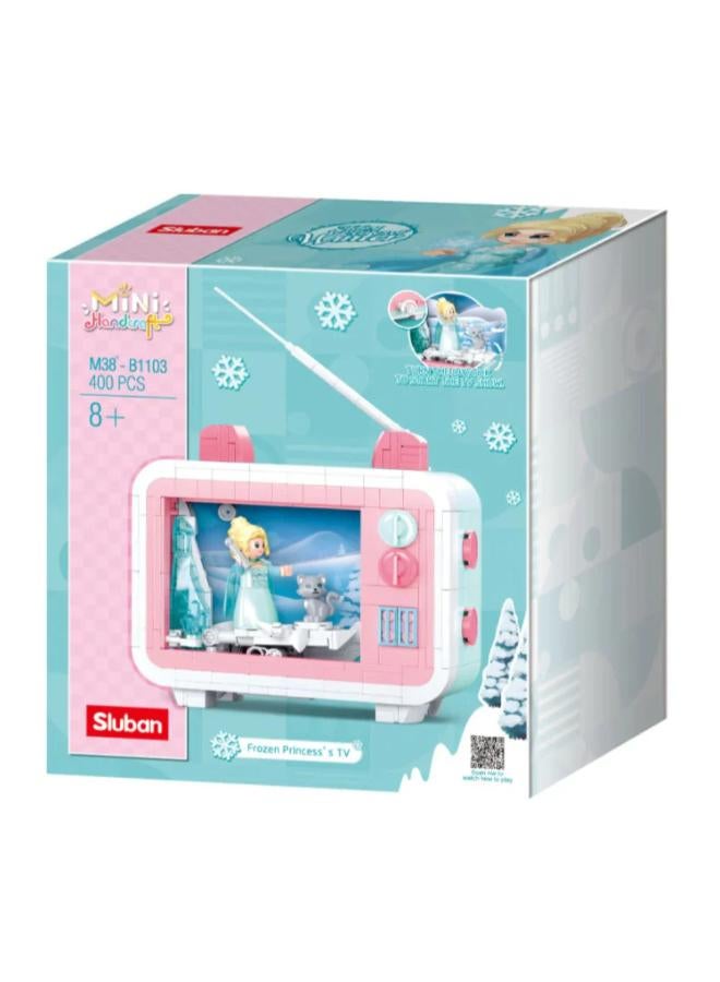 Sluban Mini Handcraft Frozen Princess's TV - 375 Pcs - Image 1