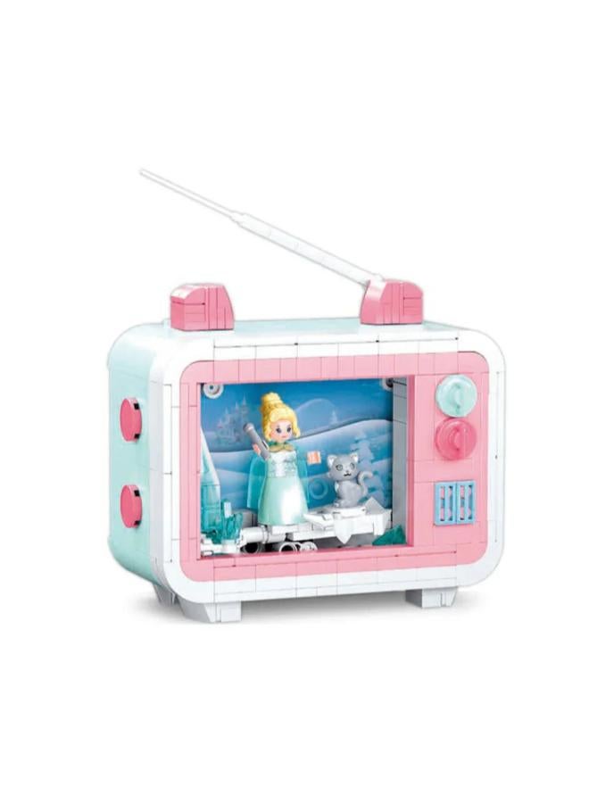 Sluban Mini Handcraft Frozen Princess's TV - 375 Pcs - Image 2
