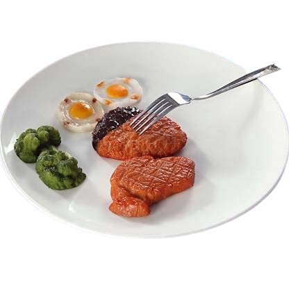 Everbuy Round Snacks/Starters Serving Plates (Set of 6; 7 Inch), White - Image 5