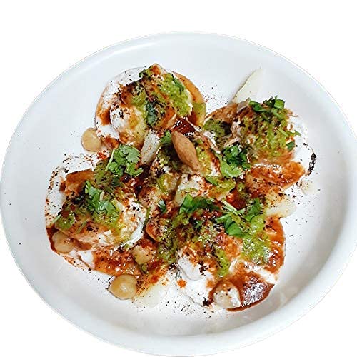 Everbuy Round Snacks/Starters Serving Plates (Set of 6; 7 Inch), White - Image 2