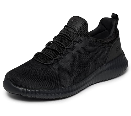 SKECHERS أحذية سكيشرز للرجال من طراز سيسنوك، أسود، 9.5 - Image 4