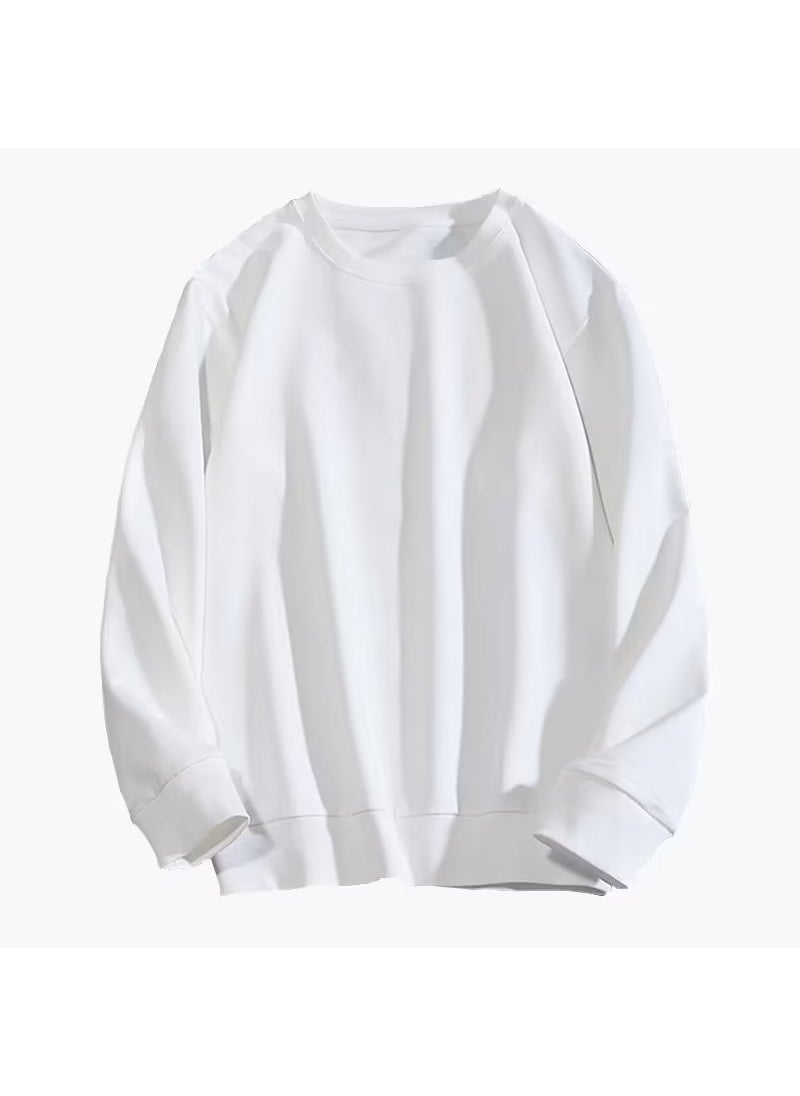 Generic - Loose Fit Mens Hoodie Spring Autumn round Neck Casual Long Sleeve Youth Popular Overhead Sweatshirt Comfortable Spring Fashion fog blue - Image 1