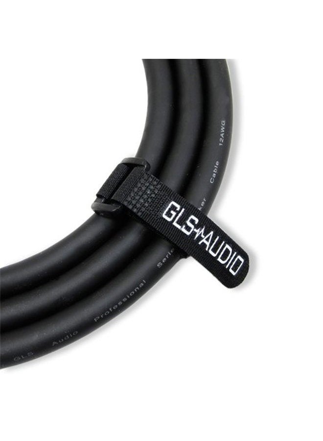GLS Audio Speaker Cable 1/4 inch to 1/4 inch - 12 AWG Professional Bass/Guitar Speaker Cable for Amp - Black, 3 Ft. - Image 4