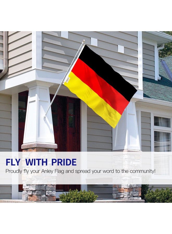 ANLEY Fly Breeze 3x5 Foot Germany Flag - Vivid Color and UV Fade Resistant - Canvas Header and Double Stitched - German Flags Polyester with Brass Grommets 3 X 5 Ft - Image 2