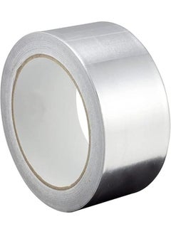 Aluminium Foil Adhesive Insulation Tape, 0.05mm*4.8cm*50m Heavy Duty Premium Metal Tape Aluminium Foil Duct Tape for HVAC, Sealing, Patching Hot and Cold Air Ducts