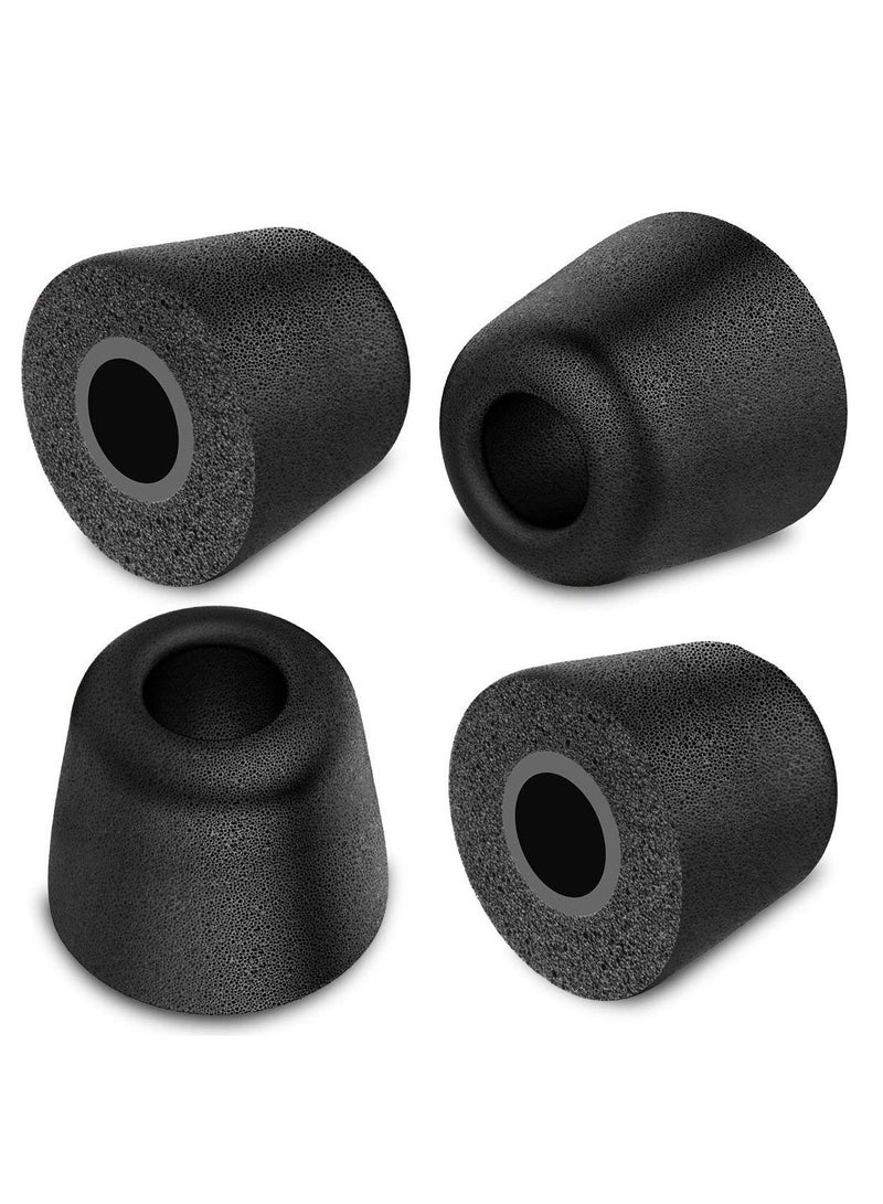 12 قطعة أطراف سماعة أذن بديلة ممتازة تحجب سماعات الأذن الداخلية من إسفنج الذاكرة للضوضاء المحيطة 4.9 مم لسماعات الأذن مع أطراف 5 مم -7 مم S / M / L - Image 5