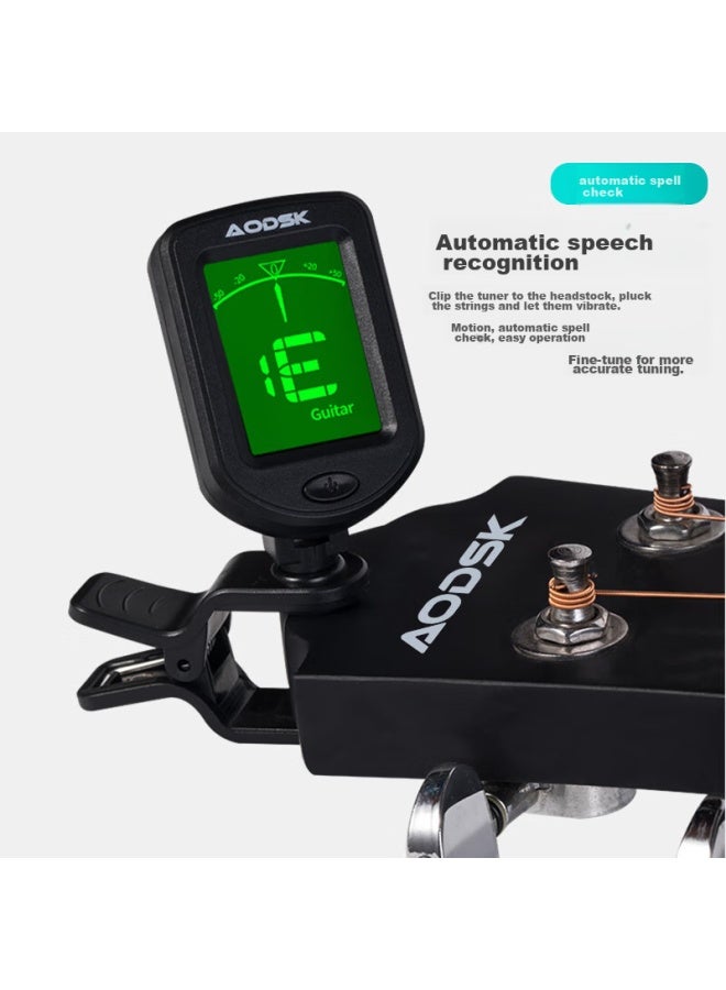 Aodsk Ak-tu3 Tuner Multi-function Guitar Ukulele Violin Universal Beginner Effects Pedal - Image 3