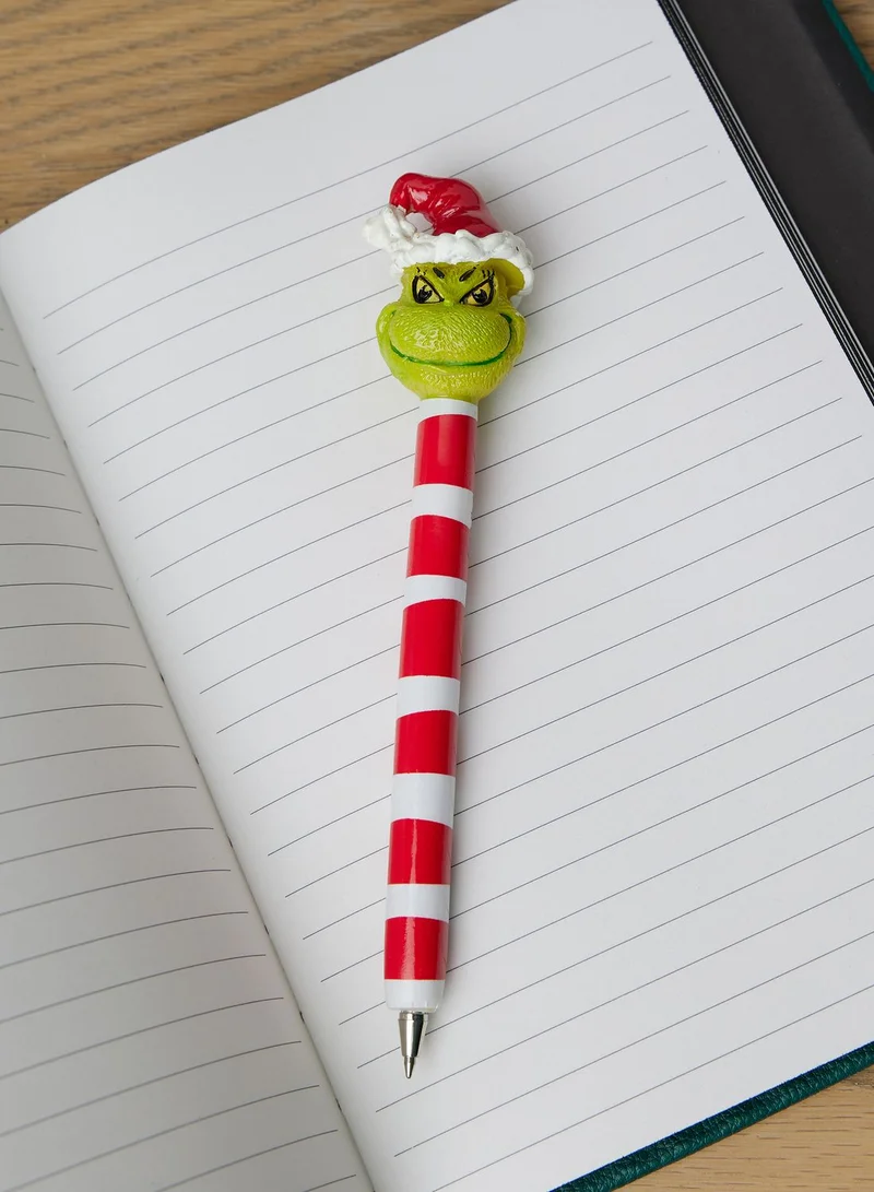 Typo Red Striped Novelty Character Pen