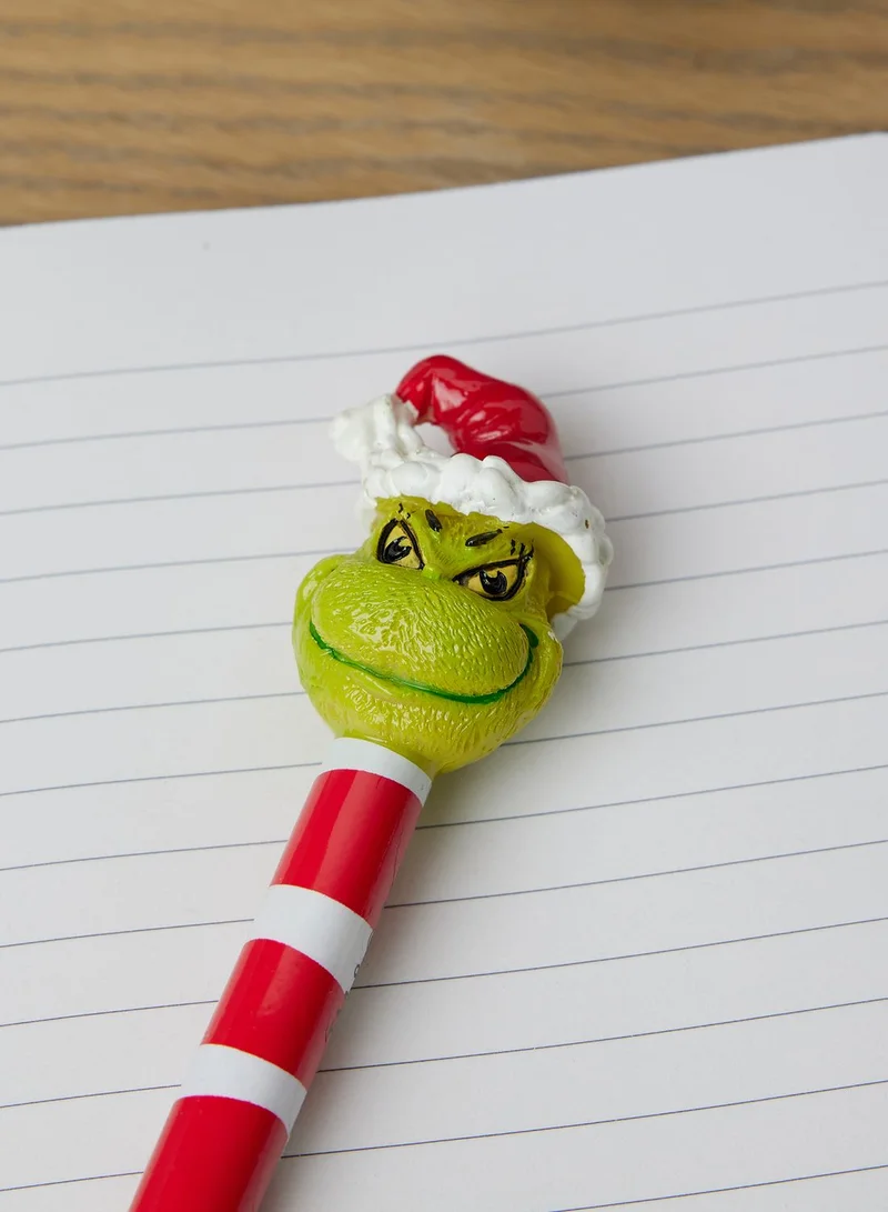 Typo Red Striped Novelty Character Pen