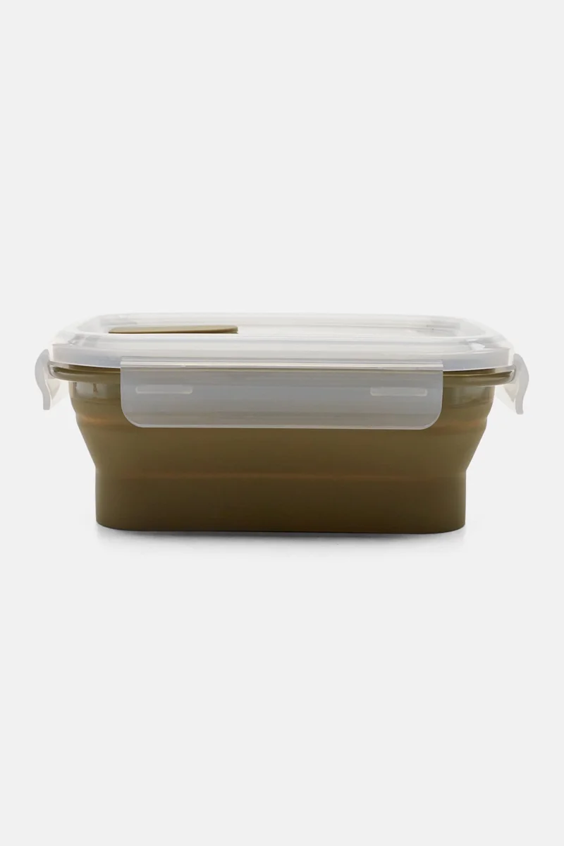 Muy Mucho Foldable Sealed Lunch Box 800ml, Grey