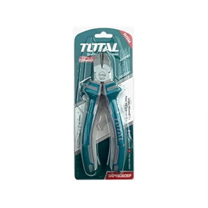 TOTAL MR LIGHT TOTAL Iron Diagonal Cutting Pliers (Multicolour, Large)  - Image 1
