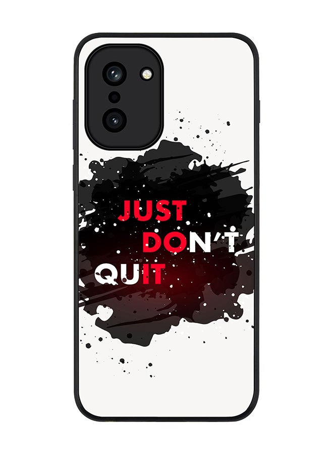 For OnePlus 15R Case,Slim fit Camera Protection, Shockproof Thin Phone cover  - Just don't quit