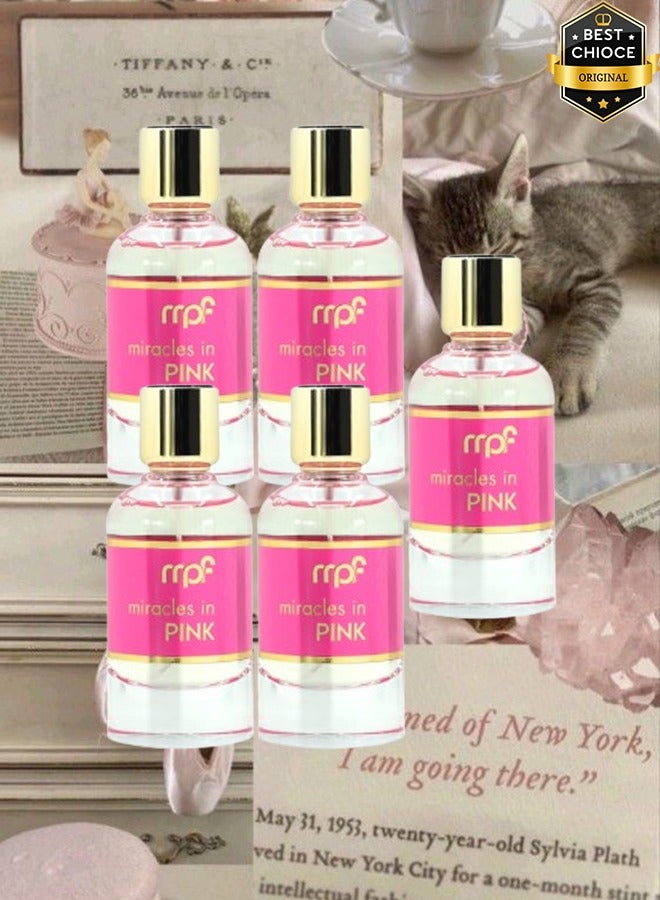 mpf 5 Pieces Miracles In Pink Perfume 100ml EDP - Image 1