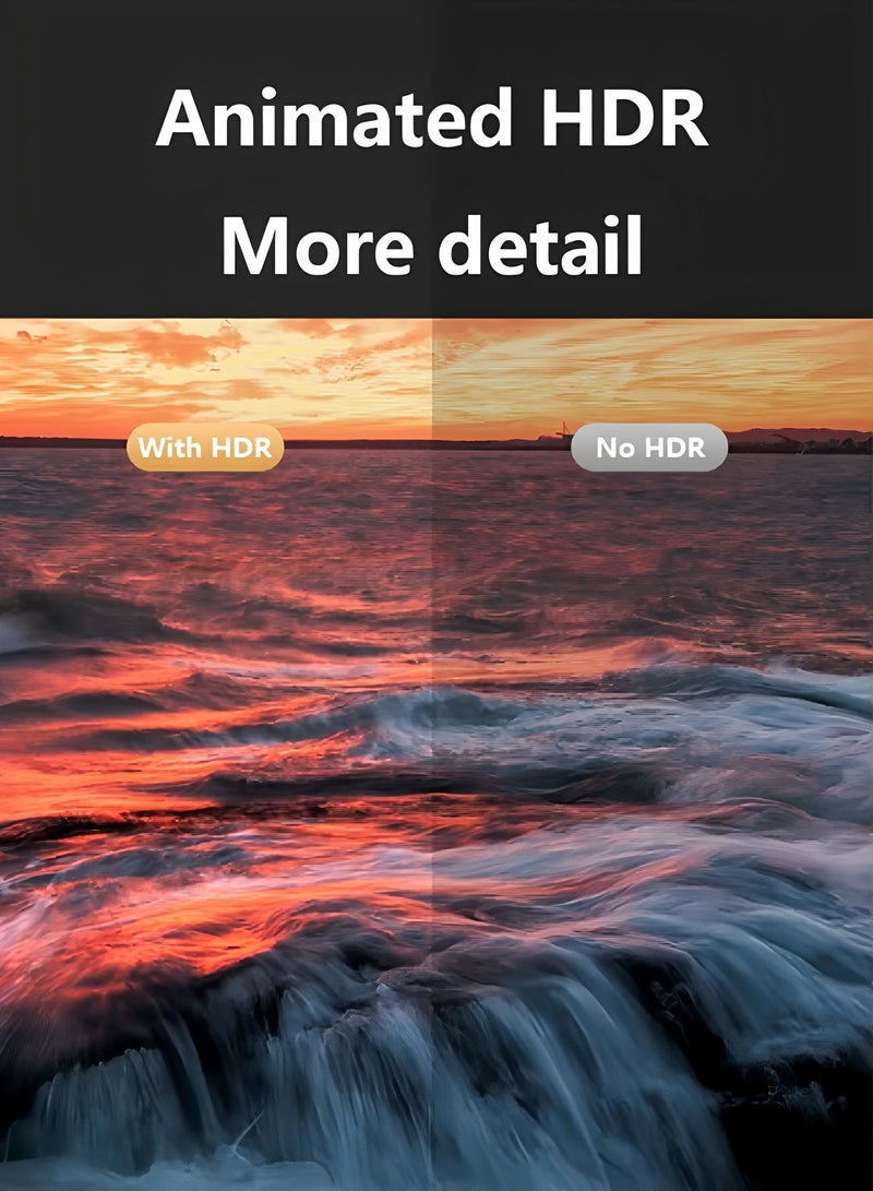 أبلينم كابل محول من النوع C إلى DP بطول 2 متر (DP 1.4، 12 بت)، مع تقنية HDR الديناميكية، متوافق مع أجهزة التلفزيون، وسلسلة iPhone 15، وiPad 10/Pro/Air/Mini، وSamsung، وMacBook Pro، وDell XPS، وHuawei P60 Pro - Image 3
