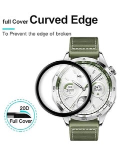 ZOOMEE Protective HD Clarity Anti-Scratch Bubble-Free Dust-Free Premium Tempered Glass Screen Protector For Huawei Watch GT 4 46mm  - Image 4