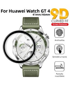 ZOOMEE Protective HD Clarity Anti-Scratch Bubble-Free Dust-Free Premium Tempered Glass Screen Protector For Huawei Watch GT 4 46mm  - Image 2